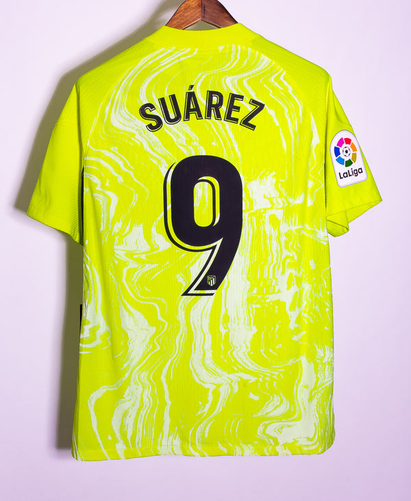 Atletico Madrid 2020-21 Suarez Player Issue Third Kit NWT (XL)