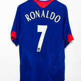 Manchester United 2005-06 Ronaldo Away Kit (XL)