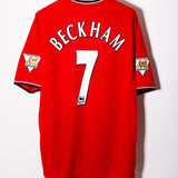 Manchester United 2000-02 Beckham Home Kit (2XL)