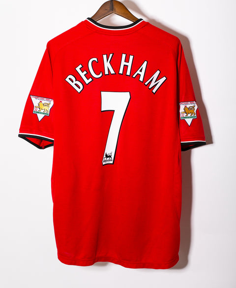 Manchester United 2000-02 Beckham Home Kit (2XL)