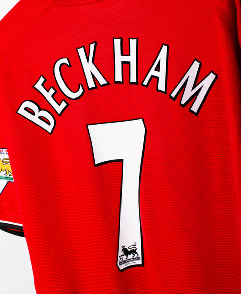 Manchester United 2000-02 Beckham Home Kit (2XL)