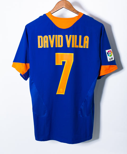 Valencia 2005-06 David Villa Away Kit (M)