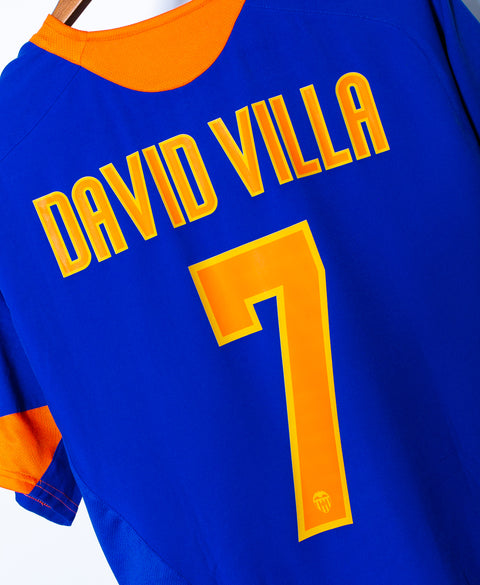 Valencia 2005-06 David Villa Away Kit (M)