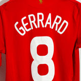 Liverpool 2008-09 Gerrard Home Kit (M)
