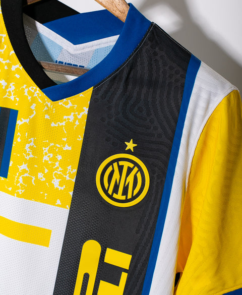 Inter Milan 2020-21 Player Issue Fourth Kit (XL)