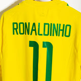 Brazil 2002 Ronaldinho Home Kit (XL)