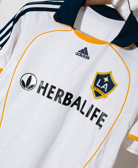 LA Galaxy 2009 Beckham Home Kit (YL)