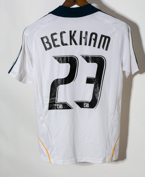 LA Galaxy 2009 Beckham Home Kit (YL)