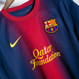 Barcelona 2012-13 Iniesta Home Kit (L)