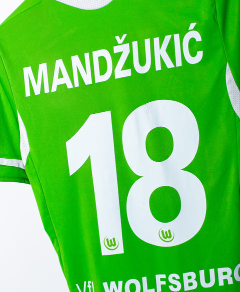 Wolfsburg 2011-12 Mandzukic Home Kit (S)