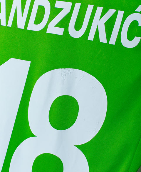 Wolfsburg 2011-12 Mandzukic Home Kit (S)