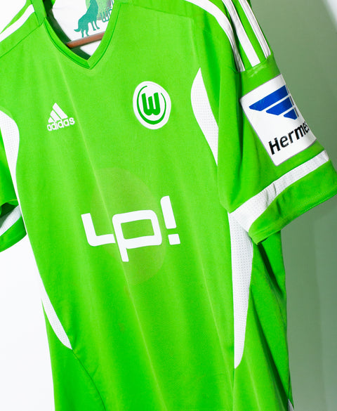 Wolfsburg 2011-12 Mandzukic Home Kit (S)