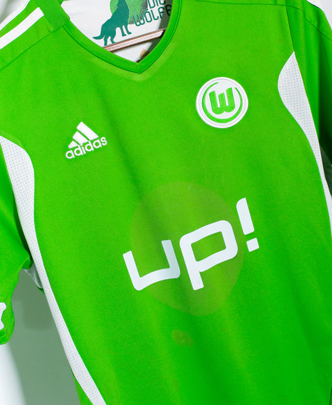 Wolfsburg 2011-12 Mandzukic Home Kit (S)