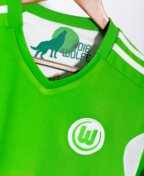 Wolfsburg 2011-12 Mandzukic Home Kit (S)