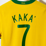 Brazil 2008 Kaka Home Kit (M)