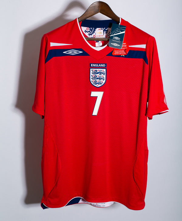 England 2008 Beckham Away Kit NWT (XL)
