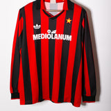 AC Milan 1991-92 Van Basten Long Sleeve Home Kit (L)