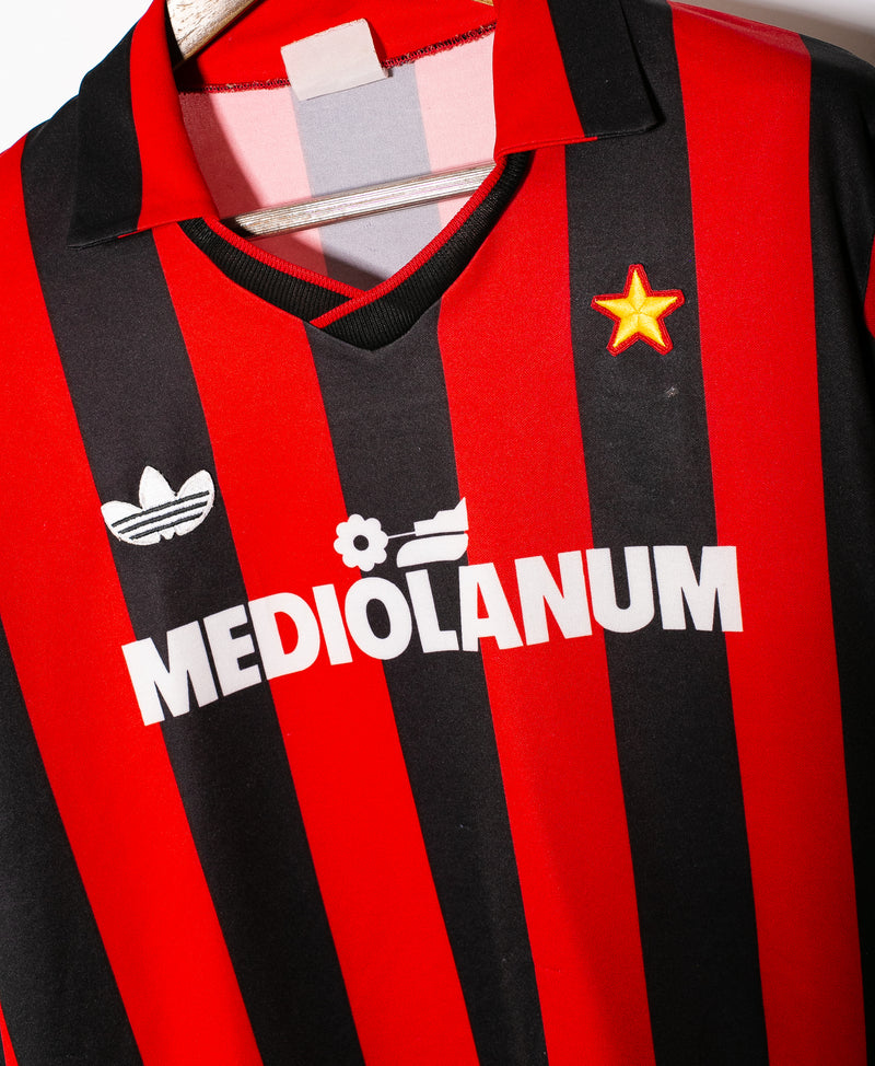 AC Milan 1991-92 Van Basten Long Sleeve Home Kit (L)