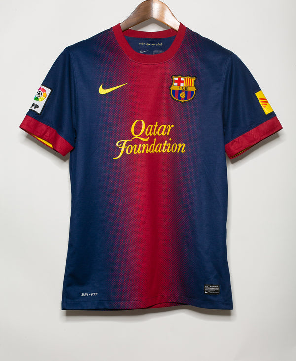 Barcelona 2012-13 Iniesta Home Kit (S)