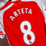 Arsenal 2014-15 Arteta Home Kit (S)