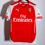 Arsenal 2014-15 Arteta Home Kit (S)