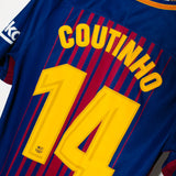 Barcelona 2017-18 Coutinho Home Kit (M)