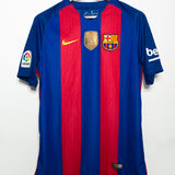 Barcelona 2016-17 Andre Gomes Home Kit (L)