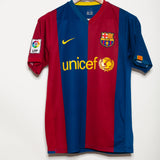 Barcelona 2006-07 Ronaldinho Home Kit (S)