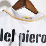Italy 2008 Del Piero Long Sleeve Away Kit (L)
