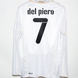Italy 2008 Del Piero Long Sleeve Away Kit (L)