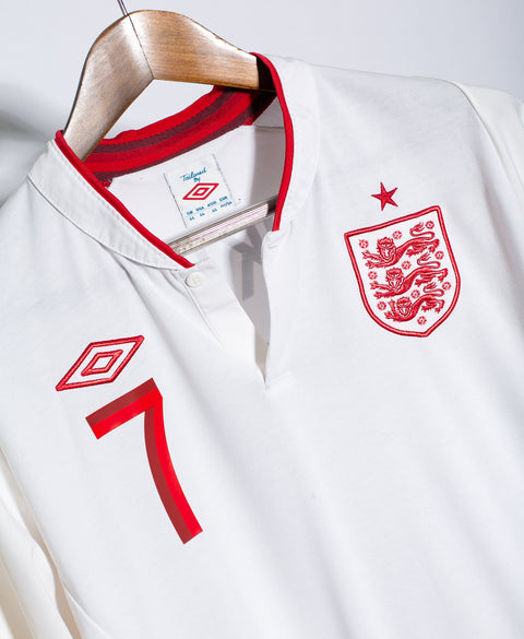 England 2012 Beckham Home Kit (XL)