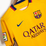 Barcelona 2015-16 Suarez Away Kit (S)