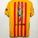 Barcelona 2015-16 Suarez Away Kit (S)