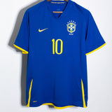 Brazil 2008 Ronaldinho Away Kit (XL)