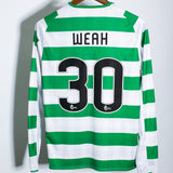 Celtic 2018-19 Weah Long Sleeve Home Kit (S)