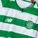 Celtic 2018-19 Weah Long Sleeve Home Kit (S)