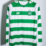 Celtic 2018-19 Weah Long Sleeve Home Kit (S)