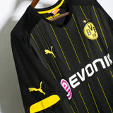Borussia Dortmund 2015-16 Aubameyang Away Kit (2XL)