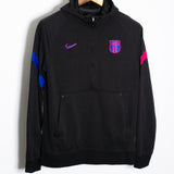 Barcelona 2021-22 1/2 Zip Travel Hoodie (M)