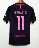Barcelona 2016-17 Neymar Away Kit (S)