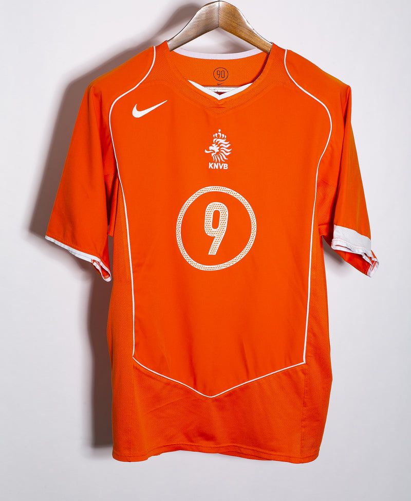 Netherlands 2004 Kluivert Home Kit (L)