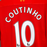 Liverpool 2016-17 Coutinho Home Kit (L)