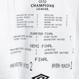 Vintage Umbro Man United 1999 Champions League Final Tee (XL)