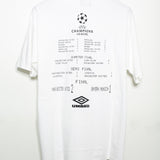 Vintage Umbro Man United 1999 Champions League Final Tee (XL)
