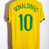 Brazil 2006 Ronaldinho Home Kit (XL)