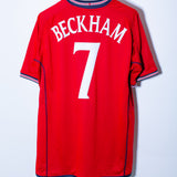 England 2002 Beckham Away Kit (2XL)
