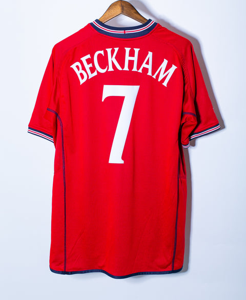 England 2002 Beckham Away Kit (2XL)