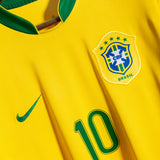 Brazil 2006 Ronaldinho Home Kit (L)