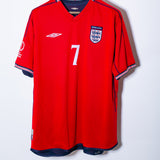 England 2002 Beckham Away Kit (2XL)
