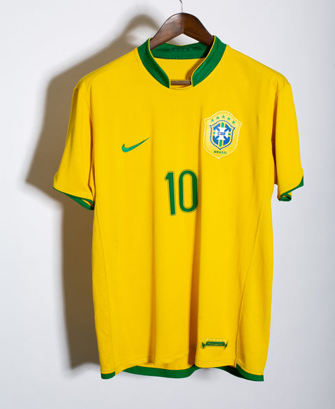 Brazil 2006 Ronaldinho Home Kit (XL)